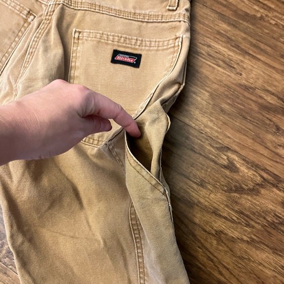 Dickie’s tan carpenter pants 28x30 - Picture 7 of 8